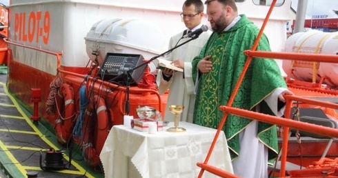 Msza św. w Darłówku za ludzi morza