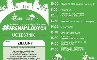 #ArenaMłodych - szczegółowy program