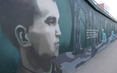 Mural z wizerunkami żołnierzy niezłomnych