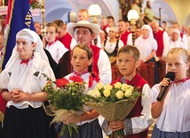 Dziękczynienie w istebniańskim kościele.