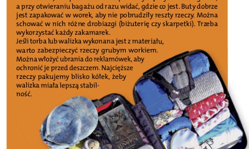 Jak to zrobić? Pakowanie plecaka