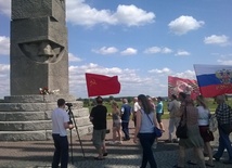 Symbole komunistyczne pod Grunwaldem