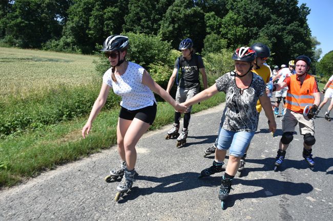 II dzień Rolkowej Pielgrzymki Wrocławskiej