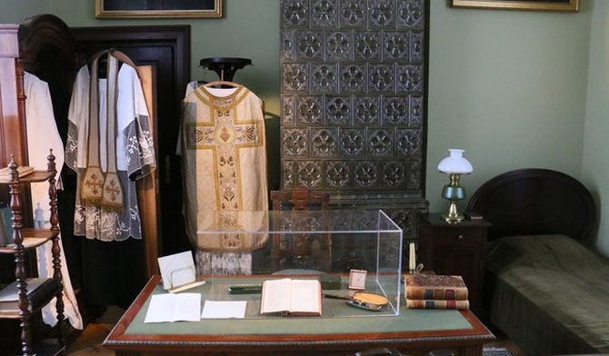 Pokój ks. Wyszyńskiego w Kozłówce