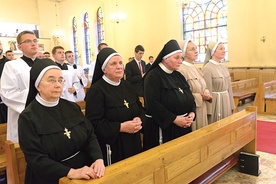 ▲	W ostatnich latach w seminarium pracowały (od lewej): s. Bernadetta, s. Hiacynta i s. Łucja.