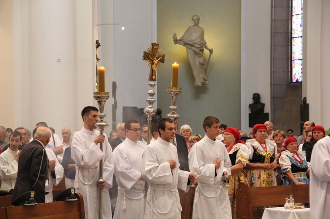 Odsłonięcie pomnika kard. A. Hlonda w Katowicach (cz. I)