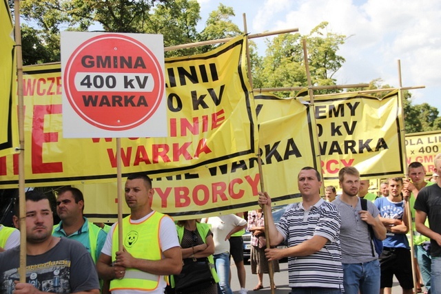 Protest sadowników