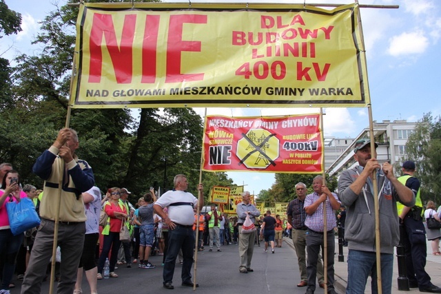 Protest sadowników