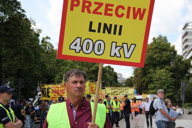 Protest sadowników