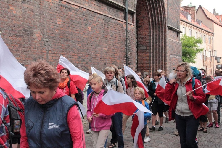 Wymarsz 34. Gdańskiej Pielgrzymki na Jasną Górę