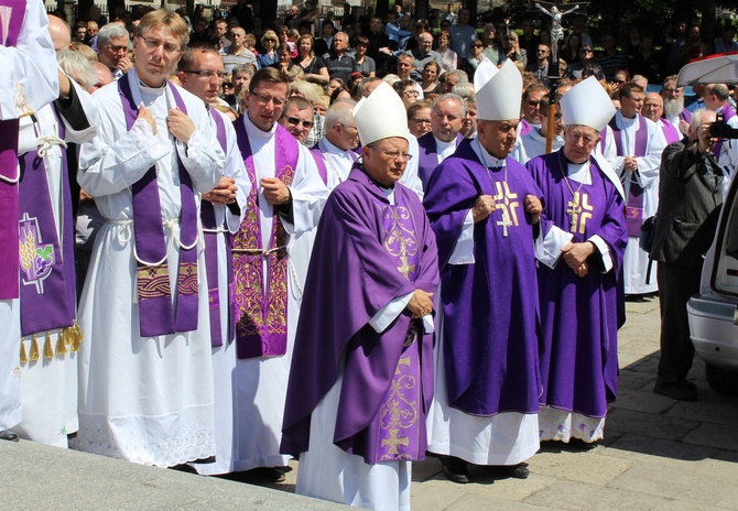 Pogrzeb śp. ks. Kazimierza Majera