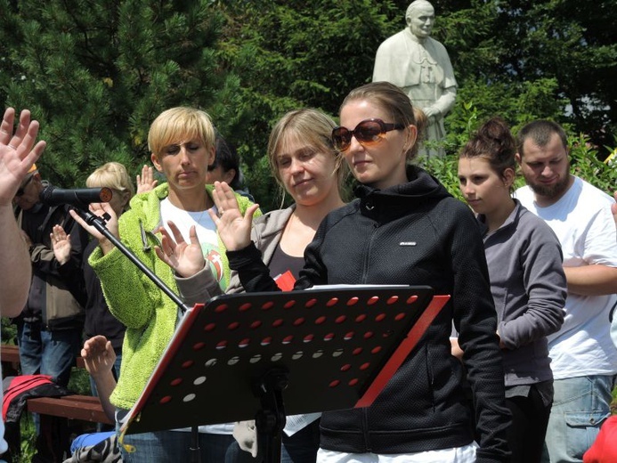 IV Ewangelizacja w Beskidach - Leskowiec /Groń Jana Pawła II