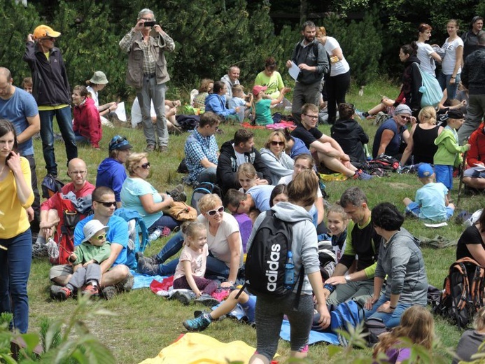 IV Ewangelizacja w Beskidach - Leskowiec /Groń Jana Pawła II