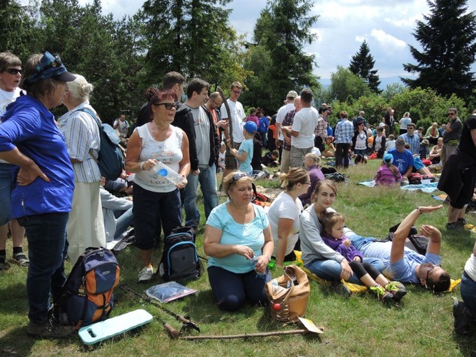 IV Ewangelizacja w Beskidach - Leskowiec /Groń Jana Pawła II