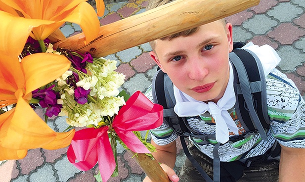 Michał nie był przekonany, że pielgrzymka to dobry pomysł. Dał się jednak przekupić. 