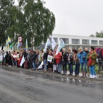 Protest przy Elektrowni Opole