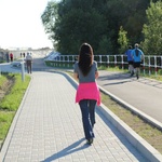 Nowa trasa pieszo-rowerowa w Aleksandrowicach