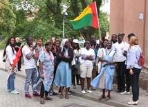 Goście z Gwinei Bissau na Ostrowie Tumskim