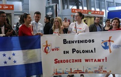Powitanie na lotnisku