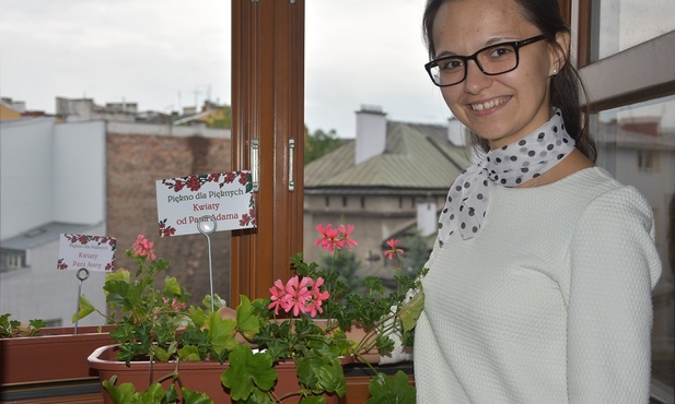 Pelargonie dla pięknych ludzi
