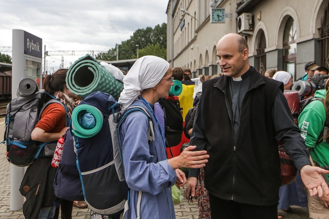 Pielgrzymi dotarli do Rybnika 