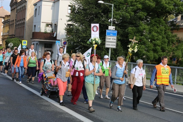 Pielgrzymi z Zaolzia w drodze na Jasną Górę - 2016