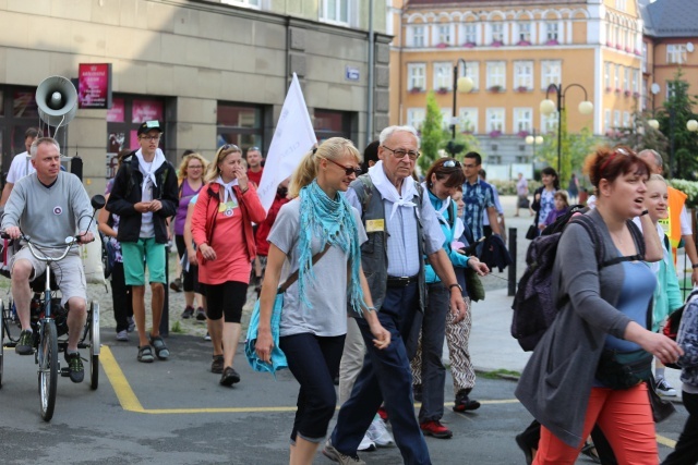 Pielgrzymi z Zaolzia w drodze na Jasną Górę - 2016