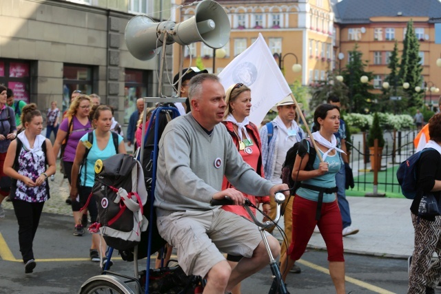 Pielgrzymi z Zaolzia w drodze na Jasną Górę - 2016