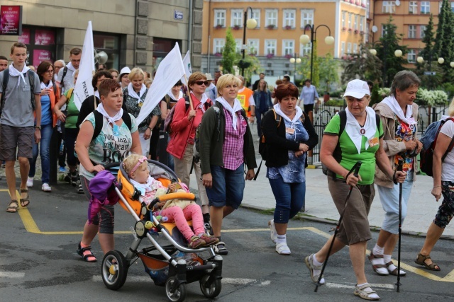 Pielgrzymi z Zaolzia w drodze na Jasną Górę - 2016