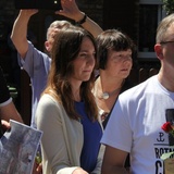 Odsłonięcie tablicy upamiętniającej "Inkę"