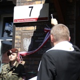 Odsłonięcie tablicy upamiętniającej "Inkę"