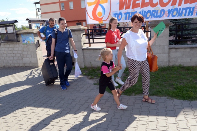 Centra ŚDM w Radomiu witają pielgrzymów