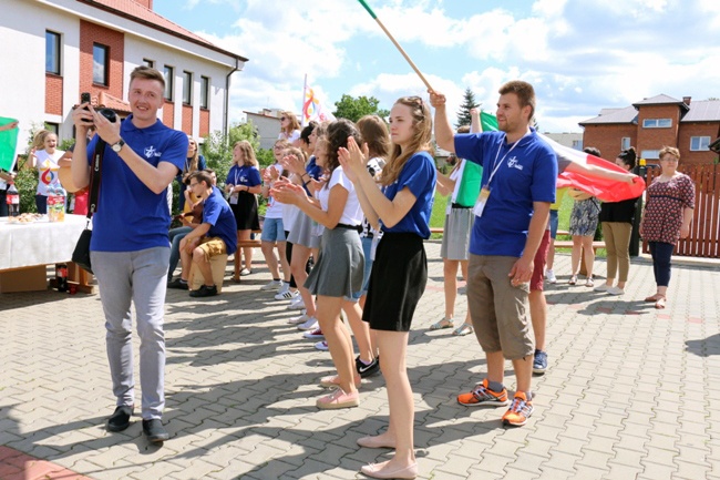 Centra ŚDM w Radomiu witają pielgrzymów