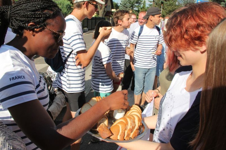 Pielgrzymi z Francji w Zielonej Górze