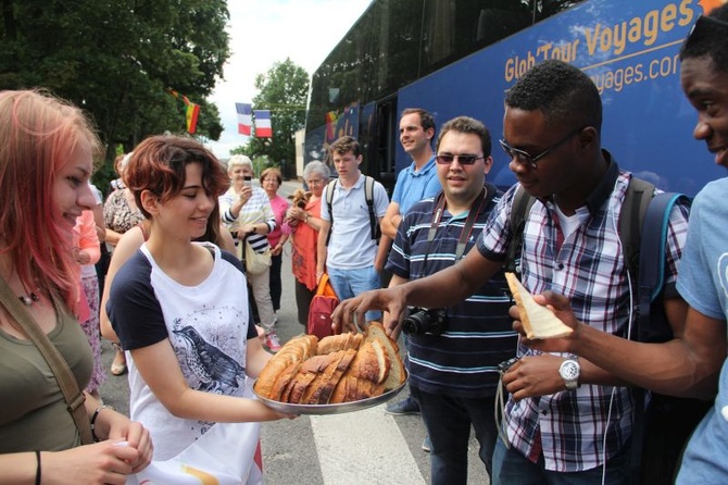 Pielgrzymi z Francji w Zielonej Górze