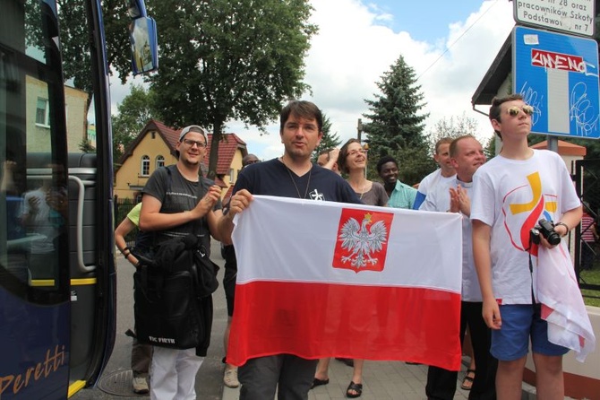 Pielgrzymi z Francji w Zielonej Górze