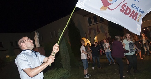 Przyjazd pielgrzymów do Piły