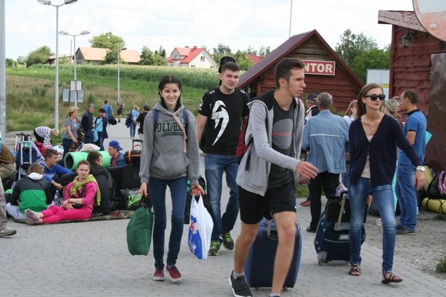 Centrum ŚDM w Kozienicach wita pielgrzymów