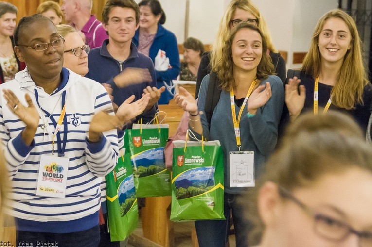 Pielgrzymi z Francji w Tymbarku