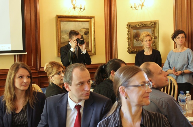 Spotkanie delegacji ŚDM w zabrzańskim ratuszu