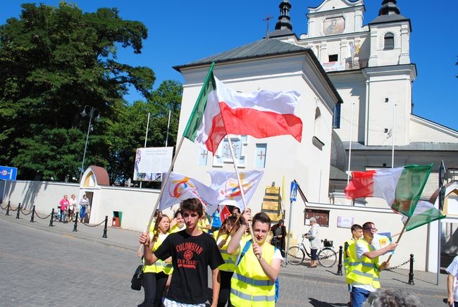 Powitanie w Janowie Lubelskim