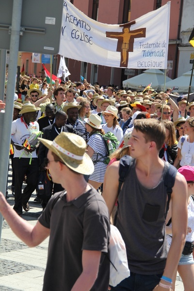 ŚDM 2016 - Marsz przez Rybnik
