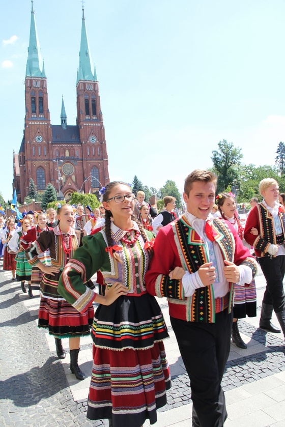 ŚDM 2016 - Marsz przez Rybnik