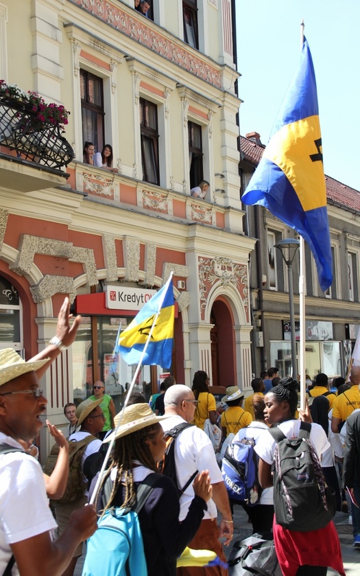 ŚDM 2016 - Marsz przez Rybnik