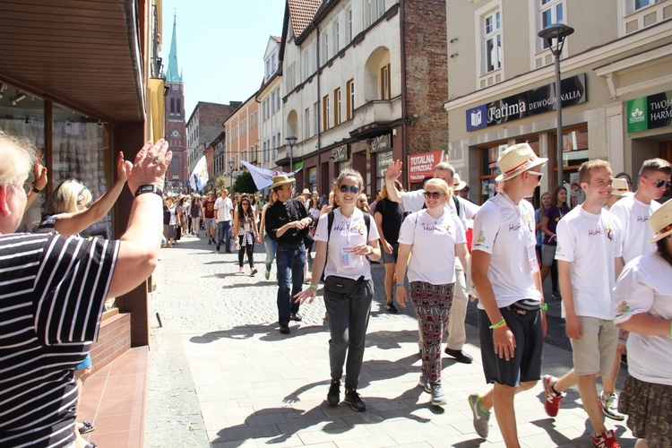 ŚDM 2016 - Marsz przez Rybnik