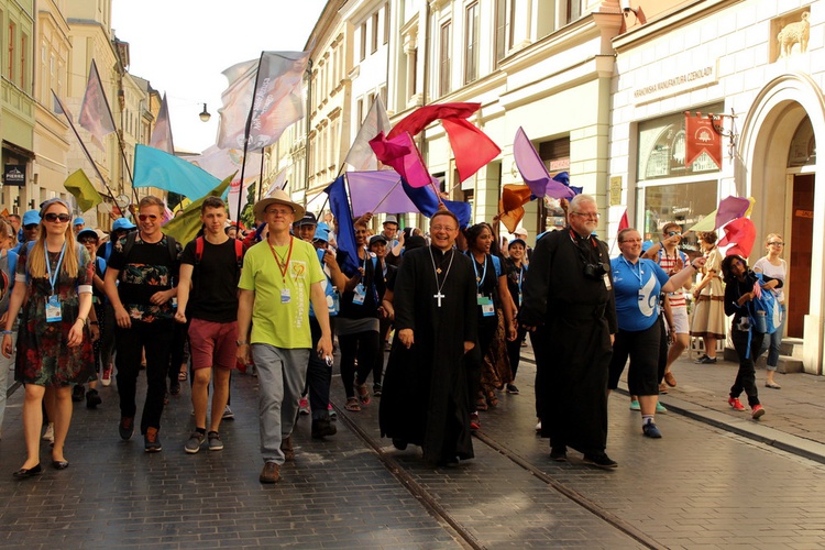 Pochód ewangelizatorów z Międzynarodowego Centrum Ewangelizacji ICE 2016