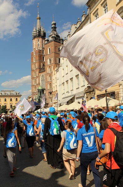 Pochód ewangelizatorów z Międzynarodowego Centrum Ewangelizacji ICE 2016