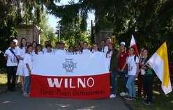 Młodzi z wileńskiego hufca