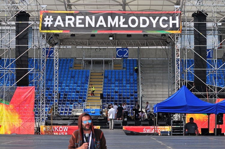 #ArenaMłodych dzień przed