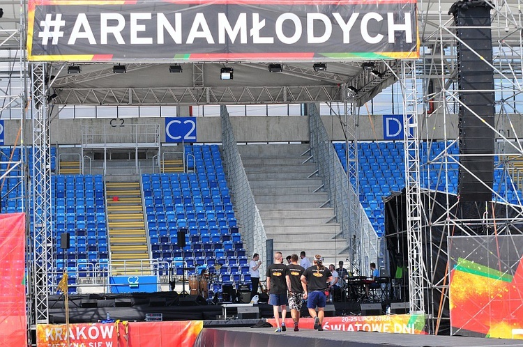 #ArenaMłodych dzień przed